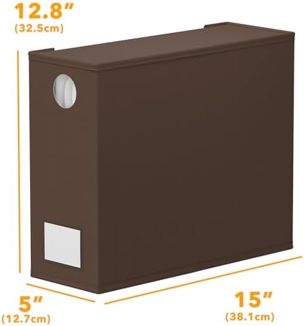 SpaceAid 9 Pack Bed Sheet Organizers and Storage, Foldable Sheet Organizer with Window for Linen Closet, Set Folder Keeper for Queen & King Size Bedding Storage (Brown) - Image 7