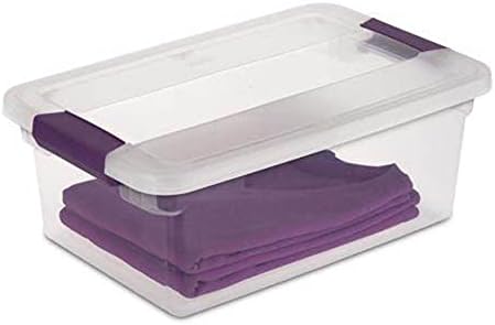 Sterilite Clearview Latch Boxes Set, 15 Quart 12-Pack and 6 Quart 12-Pack - Image 3