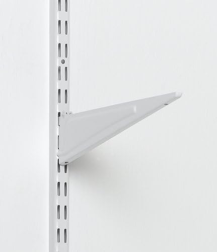 ClosetMaid ShelfTrack Wire Closet Organizer System, Adjustable from 4 to 6 Ft., With Shelves & 2854 ShelfTrack Locking Shelf Bracket for 16 in. Deep Wire Shelving - Image 6