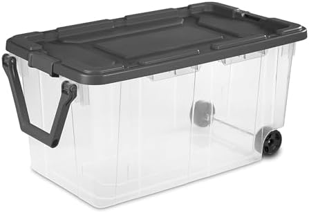 Sterilite Modular Stacker Box with Latching Lid, 160 Quart, 6-Pack - Image 5