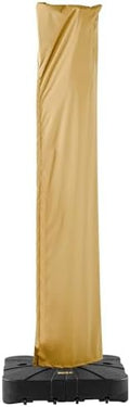 Patio Umbrella Cover Outdoor Offset Cantilever Umbrella Covers, Khaki by Unknown