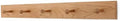 Solid Cherry Shaker Peg Racks (Natural, 29" x 3.5" with 5 pegs) by PEG+AND+RAIL