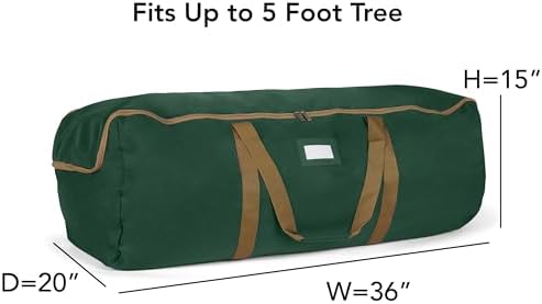 Covermates Christmas Tree Storage Bag, Green - Image 3