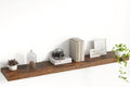 Acovy 48 Inch Floating Shelves, 8 Inch Deep Floating Shelves for Wall, Hanging Shelf with Invisible Brackets, Deep Shelves for Bathroom, Bedroom, Living Room, Brown, Set of 1 by Acovy