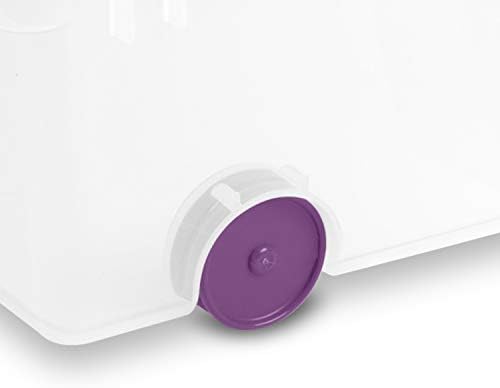 Sterilite ClearView Latch Wheeled Underbed Storage Boxes, 60 Quart, 4-Pack - Image 6