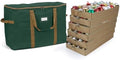 Covermates Adjustable Ornament Storage Bag, 25.5"W x 13"D x 18.5"H, Green by Covermates