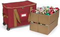 Covermates Rolling Adjustable Ornament Storage Bag, 19.25"W x 13"D x 12.5"H by Covermates