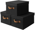 StorageWorks Fabric Storage Bins with Lids, Closet Storage Bins by StorageWorks