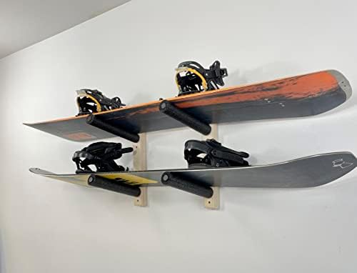 Pro Board Racks Snowboard Wall Rack Mount - Holds 2 Boards - Image 4