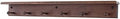 Cherry Peg Rack with Shelf -Handcrafted in the USA (Mahogany, 35" with 6 pegs) by PEG+AND+RAIL