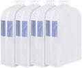 Univivi 32 Inch Cotton Hanging Garment Bag for Closet Storage 4 Pack, White by Univivi