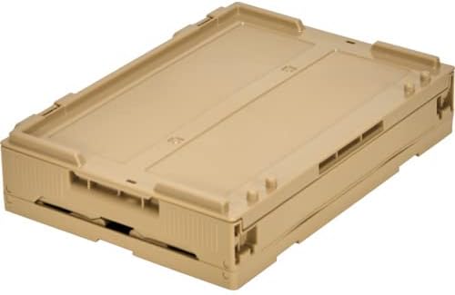 TRUSCO TR-SC20-LS Alpha Folding Container with Lid, 6.3 gal (20 L), LS Color, Storage Box - Image 2