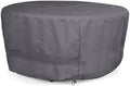 Covermates Elite Round Dining Table Cover, 54D x 25H Charcoal by Covermates