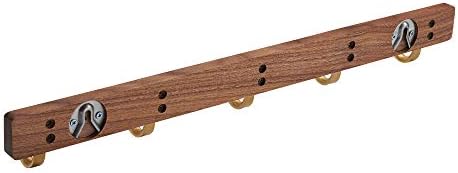 Wall Mounted Coat Rack, 5 Hooks - J Shape - Image 3