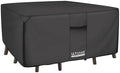 ULTCOVER Waterproof Patio Furniture Cover 94L x 94W in, Black by ULTCOVER