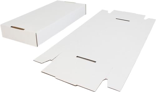 Durable Set of 20 - 7 inch Vinyl Record Storage Boxes - Sturdy Cardboard Construction with Removable Lid - Holds Up to 200 Records Each - Built Tough for Long-Term, Secure Archival Storage - #07BC09 - Image 4