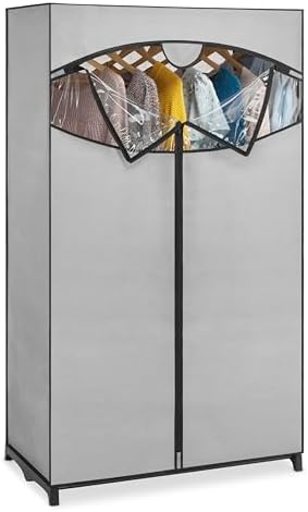 Whitmor Portable Clothes Closet, 36 inches, Grey - Image 2