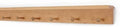 Cherry Peg Rack with Shelf -Handcrafted in the USA (Natural, 35" with 6 pegs) by PEG+AND+RAIL