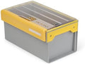 Plano Edge Master Crankbait XL Tackle Storage | Premium Tackle Organization with Rust Prevention, Clear/Yellow by PLANO%C2%AEOutdoors