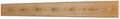 Solid Oak Xtra-Wide Shaker Peg Rack -Made in The USA - Natural Stain 41 x 4.5 Inches with 7 Pegs by PEG+AND+RAIL
