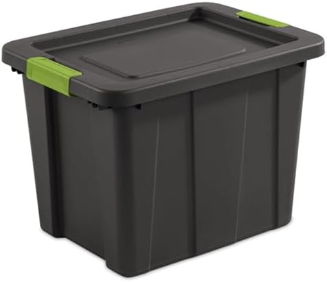 Sterilite Latching Tuff1 Tote Containers w/Lids, 18 Gallon, 18-Pack - Image 5