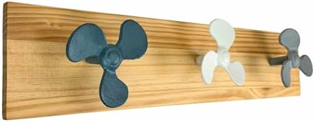 Zeckos Decorative Wall Hooks, 24 Inch Boat Propeller Rack - Image 2