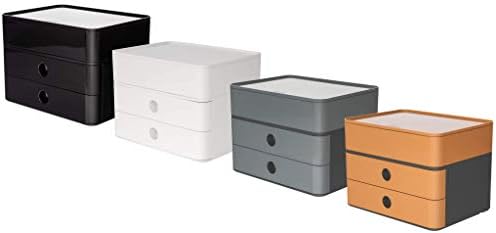 HAN 1100-12 Allison SMART-Box Plus, Drawer Box with 2 Drawers and Utensil Box, Snow White - Image 4
