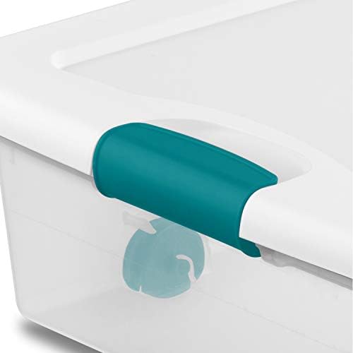 Sterilite Wheeled Latching Box w/ Lids for Home & Office, 56 Quart, 4-Pack - Image 5