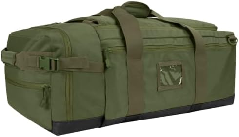 Condor Colossus Duffel Bag - 3 in 1 Rugged Tactical Gear Bag - Backpack/Duffle/Shoulder - Lightweight Multicompartment with 52L Storage (Military, Outdoors, First Responders) by Condor