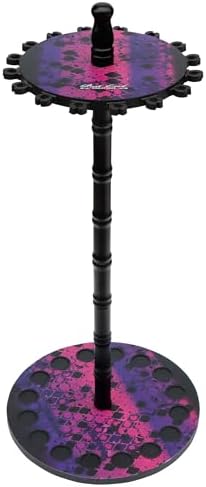 Rush Creek Creations | Round Spinning Fishing Rod Holder for 16 Freshwater Fishing Poles, Fishing Gear, and Fishing Accessories | Fishing Rod Rack with 16 Fishing Rod Clips for Garage Organization - Image 2
