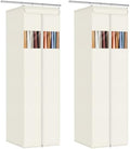 Zilink Long Garment Bags for Gowns Dress Bags for Gowns 65 in, Beige, 2Pack by Zilink