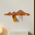 Wall Coat Rack Cherry Wood 4 Hooks by THFLSTR
