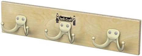 Jonti-Craft 0756JC Wall Mount Coat Rail, 2 Hooks - Image 2