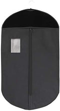 Foster-Stephens Thick, Sturdy, Long-lasting Oxford Cloth Garment Bags for Storage of Clothing, Dresses, Costumes, Suits, Coats, Gowns | Elegant Covers in Grey or Black 42", 50", 62" | (42", Black) by FOSTER-STEPHENS%2C+INC.