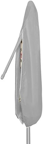 Protective Covers Weatherproof Umbrella Cover, 8.5 x 11 Feet, Gray by Protective+Covers