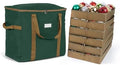 Covermates Adjustable Ornament Storage Bag, 19.25"W x 13"D x 18.5"H, Green by Covermates