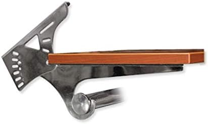 Sloped Ceiling Clothes Rod & Shelf Bracket (Brushed Nickel with Clear Coat) - Image 3