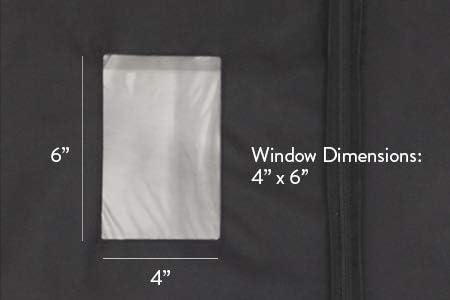Foster-Stephens Thick, Sturdy, Long-lasting Oxford Cloth Garment Bags for Storage of Clothing, Dresses, Costumes, Suits, Coats, Gowns | Elegant Covers in Grey or Black 42", 50", 62" | (42", Grey) - Image 2