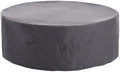 WJ-X3 Ripstop Patio Furniture Cover, 96" D x 31" H, Grey by WJ-X3