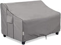 Patio Sofa Cover Waterproof, Heavy Duty, 58x32.5x31 in, 2-Seater by BOLTLINK