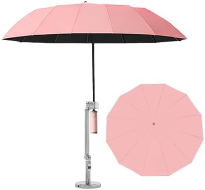 Hvac Umbrella with Magnetic Base & Clamp, Outdoor Work Umbrella by Unknown