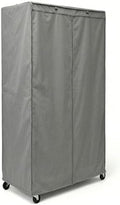 Formosa Covers Premium Wire Shelf Cover - 36x18x72 Inches Perfect Fit for Wire Shelving - Versatile Shelf Shield Protects & Organize - Ideal for Garage and Outdoor Storage - Metal Rack Cover - Grey by FormosaCovers
