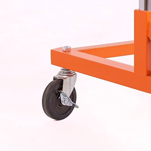 Econoco Commercial Garment Rack - Rolling Clothes Rack, Heavy Duty (Z Rack with Garment Cover, Orange) - Image 5