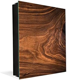 Concept Crystal 50 Keys Cabinet with Decorative Front Panel and Glass White Board KN06: Textures and Tiles 2 Series by ConceptCrystal