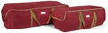 Covermates Keepsakes Garland Duffle Bag - Durable Polyester, Reinforced Handles, Fits up to 25 Foot Garland Depending on Thickness - Holiday Storage, Red by Covermates