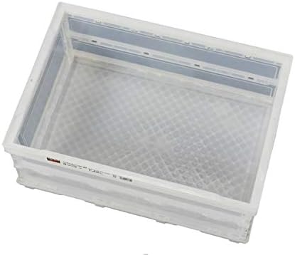 TRUSCO TSK-O30B-TM Thin Folding Container Scale, 1.8 gal (30 L), Transparent, Storage Box - Image 3