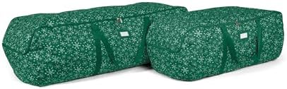 Covermates Christmas Tree Storage Bag, Green Snowflake by Covermates