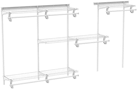 ClosetMaid ShelfTrack Wire Closet Organizer Systems (7-10 ft. & 5-8 ft.) - Image 5