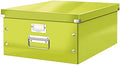 Leitz A5 Storage Box, Click and Store Range 60430001 - Small, Green Storage Box A3 by Leitz