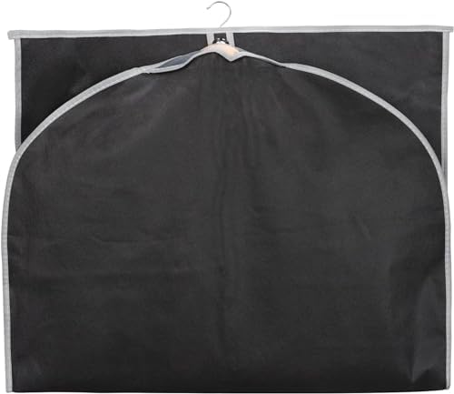 Syeeiex 40 Inch Suit Bag, Suit Bags for Closet Storage, Black, Set of 16 - Image 5